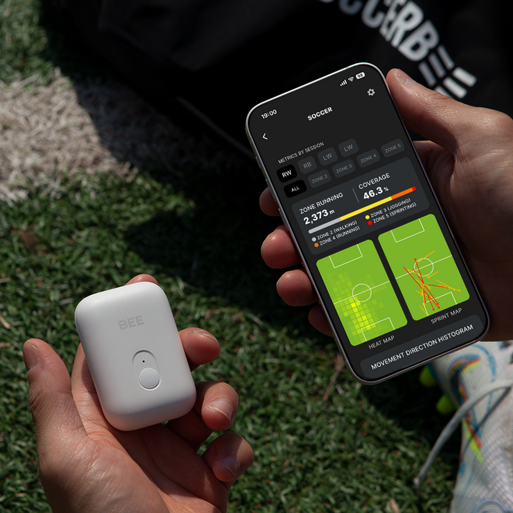 値下げ SOCCERBEE BEE lite (GPS Tracker) セット SOCCERBEE LITE 2 SET (GPS tracker + VEST) – Soccerbee