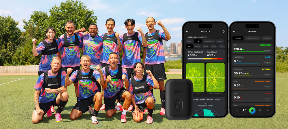 soccer bee サッカー用パフォーマンストラッカー soccer bee サッカー用パフォーマンストラッカー Amazon